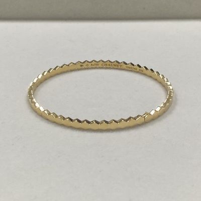 Qualité  Yellow Gold 4mm 18k Gold Bracelets Womens Chaumet Bee My Love 18k Solid Gold Bracelet usine
