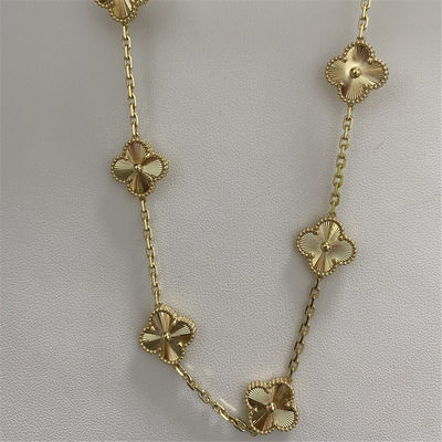 10 motieven replica 18k gouden halskettingen Van Cleef Arpels Vintage Alhambra hanger