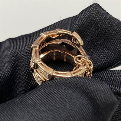 Rozengoud Replica 18k gouden halskettingen Bulgari Serpenti Viper halskettingen