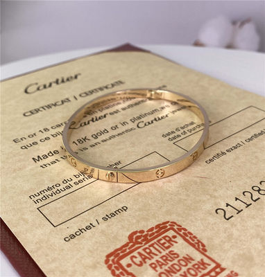 Kleine 3,65mm 18k gouden armbanden maat 17 Cartier 18k gouden link armband