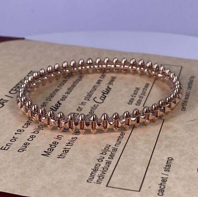Clash De Cartier Pure 18k Rose Gold Armband Armband Midden 18k Gold Juwelen Merken