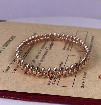 Clash De Cartier Pure 18k Rose Gold Armband Armband Midden 18k Gold Juwelen Merken