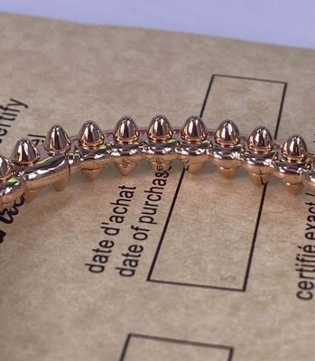 Clash De Cartier Pure 18k Rose Gold Armband Armband Midden 18k Gold Juwelen Merken