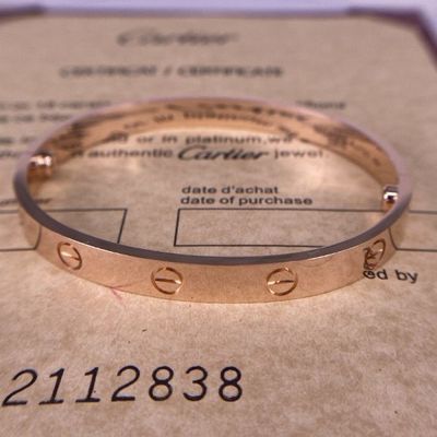 Custom 6.1mm 18k gouden armbanden 18k gouden sieraden 18k rozen gouden armband