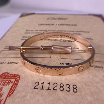 Custom 6.1mm 18k gouden armbanden 18k gouden sieraden 18k rozen gouden armband