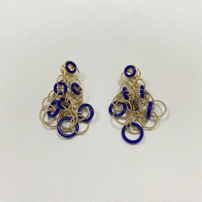 Buccellati Hawii Kleur 18k Gele Gouden Oornappen Studs 18k Gele Gouden Sieraden 5cm