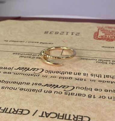 Cartier Juste Un Clou Pure Yellow 18k Gold Rings Kleine 18k Yellow Gold trouwring