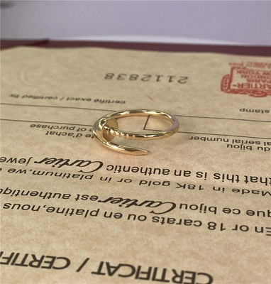 Cartier Juste Un Clou Pure Yellow 18k Gold Rings Kleine 18k Yellow Gold trouwring