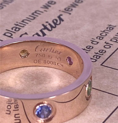 サファイア ガーネット アメチスト 18k ゴールド リング 18カラット 女性 18k ゴールド ダイヤモンド リング