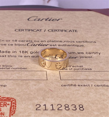 Cartier Love 18K gele gouden ring