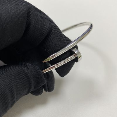 Replica Cartier Juste Un Clou Armband 18K Witgoud Juwelen 18 Karat Goud Meesterkopie