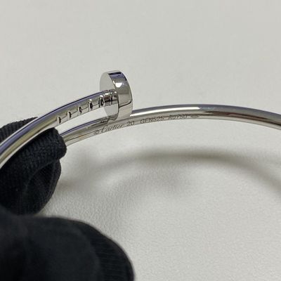Replica Cartier Juste Un Clou Armband 18K Witgoud Juwelen 18 Karat Goud Meesterkopie