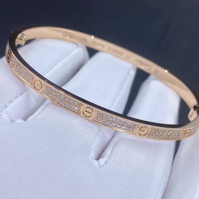 VVS Diamanten 0,34ct 18K Gold Juwelen Cartier Juwelen Liefde Diamant Liefde Armband Armband