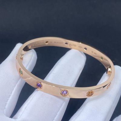 Solid Real 18k Gold CARTIER LOVE BRACELET bởi 1:1 Copy 18k vàng đồ trang sức Canada