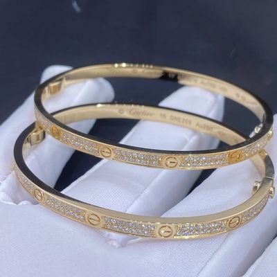 VVS Diamanten 0,34ct 18K Gold Juwelen Cartier Juwelen Liefde Diamant Liefde Armband Armband