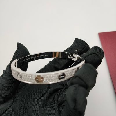Volwassenen 7,48 inch 18K gouden armbanden VVS Diamant 18 karaat gouden armbanden 2,3 karaat Diamant Halo