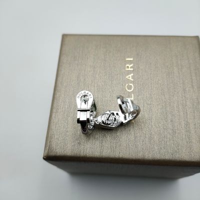 Witte 18 Kt gouden oorbellen 18K gouden hoop oorbellen met vijf motief opties