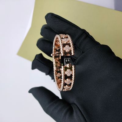 15 - 20cm 75% 18K goud Armbanden 2.0 karaat VVS Diamanten 18k Liefdesarmband