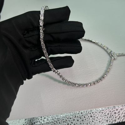 Serpenti Viper Slim Ketting In 18 Kt Wit Goud, Set Met Volledige Pavé Diamanten High Jewelry Brands