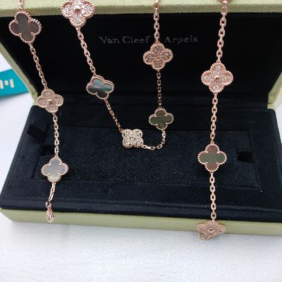 18k Gold Four-leaf Clover Beste luxe juwelen voor B2B klanten