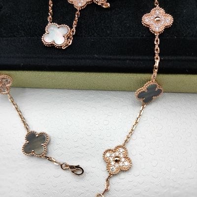 18k Gold Four-leaf Clover Beste luxe juwelen voor B2B klanten