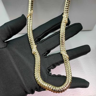 18k Echt Goud Geplatte Ster Keten Armband met VS Ronde Snijd Diamant en Natuurlijke Ruby